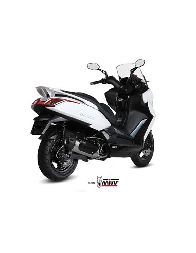 Mivv Full system 1x1 Urban St. Steel Kymco Downtown 350 2015-16