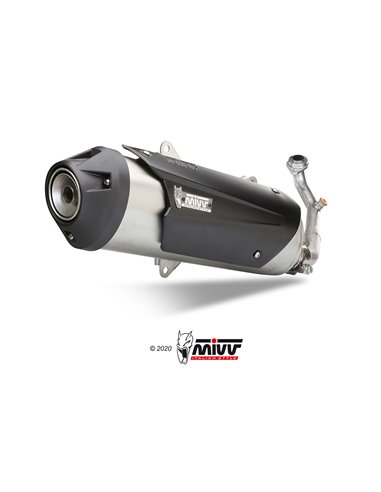 Mivv Full system 1x1 Urban St. Steel Piaggio Beverly 125 2010-12 / Beverly 300 2010-13