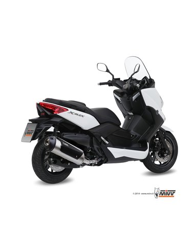 Mivv Slip-On Urban St. Steel Yamaha X-MAX 400 2013-16