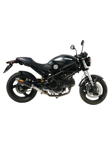 Mivv 2 Slip-On GP carbon Ducati Monster 695 2006-08