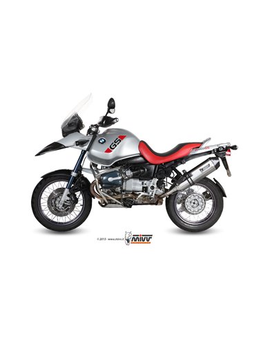 Mivv Slip-On Speed edge St. Steel con tapa carbono BMW R 1150 GS / Adventure 1999-03