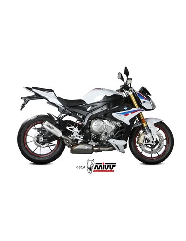 Mivv Slip-On X-M1 titan BMW S 1000 R 2017-20