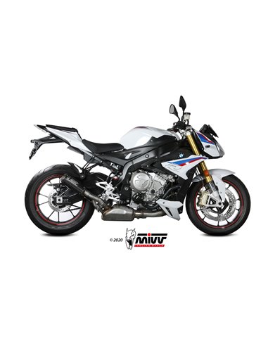 Mivv Slip-On Mk3 carbono BMW S 1000 R 2017-20