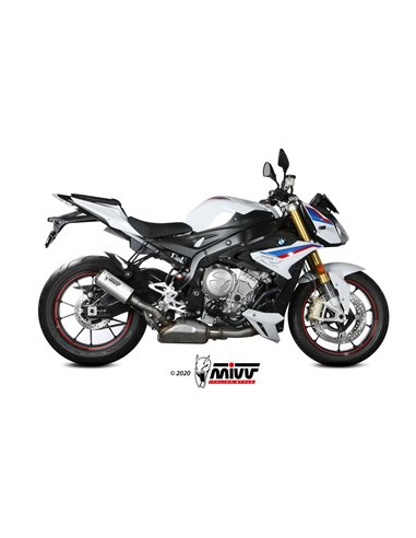 Mivv Slip-On Mk3 St. Steel BMW S 1000 R 2017-20