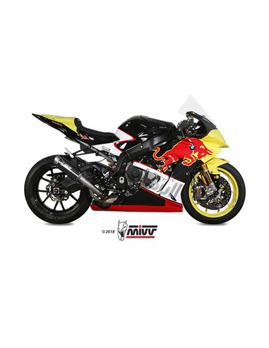 Mivv Slip-On GP Pro carbono BMW S 1000 RR 2017-18