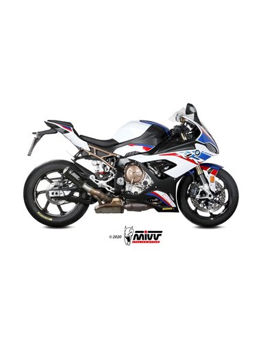 Mivv Slip-On Mk3 carbono BMW S 1000 RR 2019-24