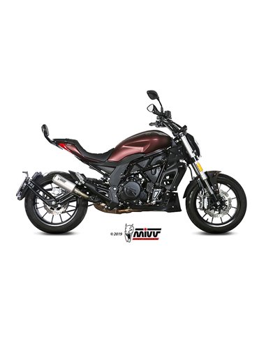 Mivv Slip-On Mk3 St. Steel Benelli 502C 2019-24