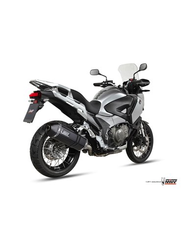 Mivv Slip-On Speed edge black Honda CrossTourer  2012-20