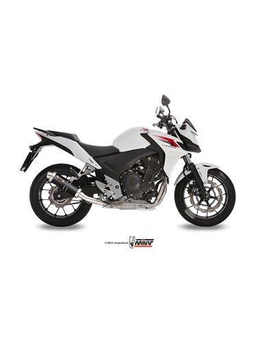 Mivv Slip-On GP carbon Honda CB 500 F / X / CBR 500 R 2013-15