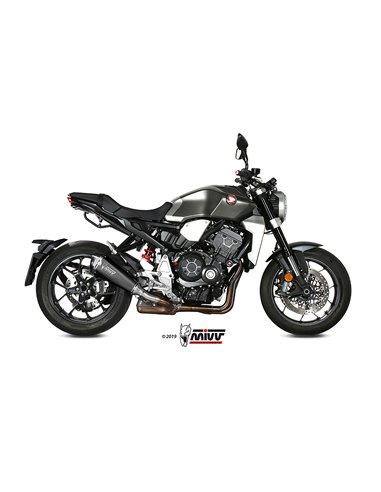 Mivv Slip-On Delta Race black Honda CB 1000 R 2018-24