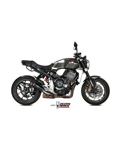 Mivv Slip-On Mk3 black Honda CB 1000 R 2018-24