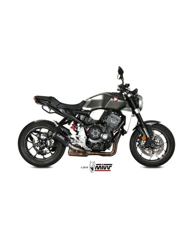 Mivv Slip-On Mk3 carbono Honda CB 1000 R 2018-24