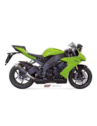 Mivv Slip-On GP carbon Kawasaki ZX-10 R 2008-10