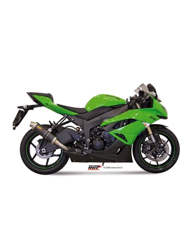 Mivv Slip-On GP carbon Kawasaki ZX-6 R 2009-16 / ZX-6 R 636 2013-16