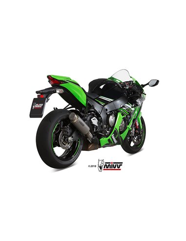 Mivv Slip-On GP Pro titan Kawasaki ZX-10 R / RR / SE 2016-24