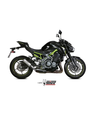 Mivv Slip-On Mk3 St. Steel Kawasaki Z900 2017-19