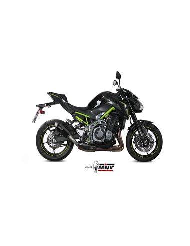 Mivv Slip-On GP Pro black Kawasaki Z900 2017-19 / Z900 A2 (35 KW / 70 KW) 2017-24