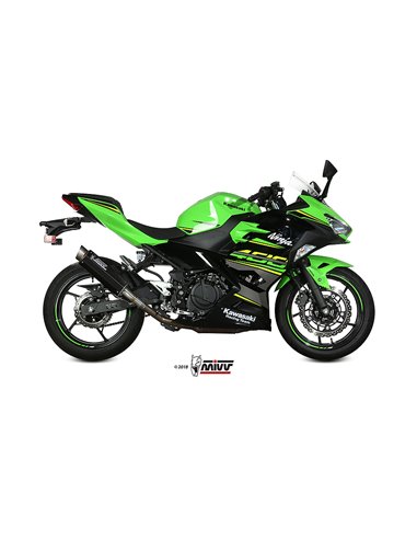 Mivv Slip-On GP Pro carbono Kawasaki Ninja 400 2018-20 / Z400 2019-20