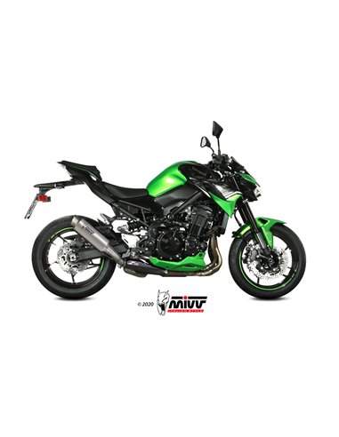 Mivv Slip-On GP Pro titan Kawasaki Z900 2020-24