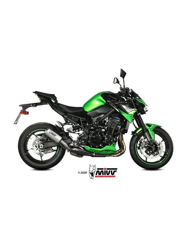 Mivv Slip-On Mk3 St. Steel Kawasaki Z900 2020-24