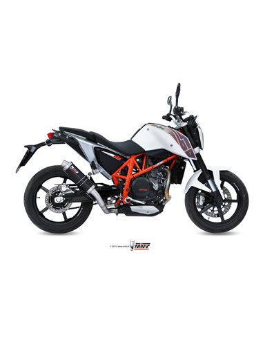 Mivv Slip-On GP black KTM 690 Duke 2012-18