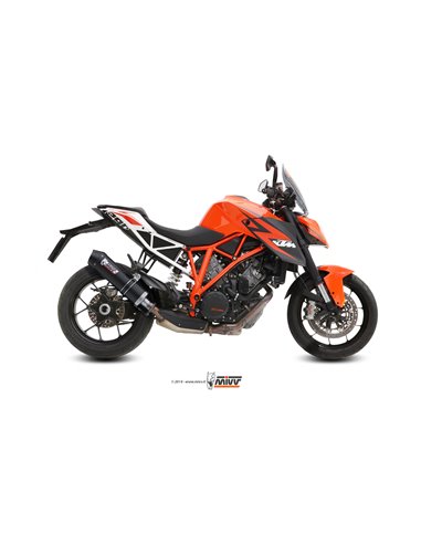 Mivv Slip-On Oval carbono con tapa carbono KTM 1290 Superduke 2014-19