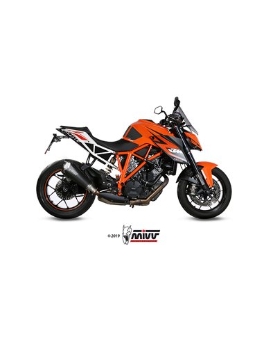 Mivv Slip-On Delta Race black KTM 1290 Superduke 2014-19