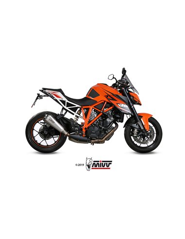 Mivv Slip-On Delta Race St. Steel KTM 1290 Superduke 2014-19