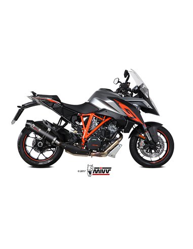 Mivv Slip-On Oval carbono con tapa carbono KTM 1290 Superduke GT 2016-24