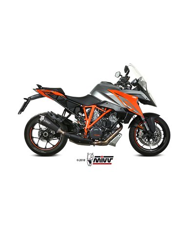 Mivv Slip-On Delta Race black KTM 1290 Superduke GT 2016-24