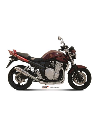 Mivv Slip-On GP titan Suzuki GSF 650 Bandit 2007-15 / GSX 650 F 2008-15