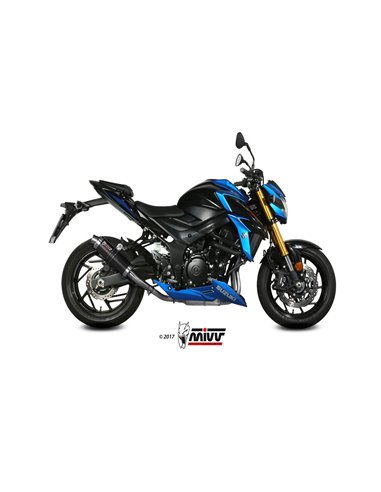 Mivv Slip-On GP carbon Suzuki GSX-S 750 2017-20