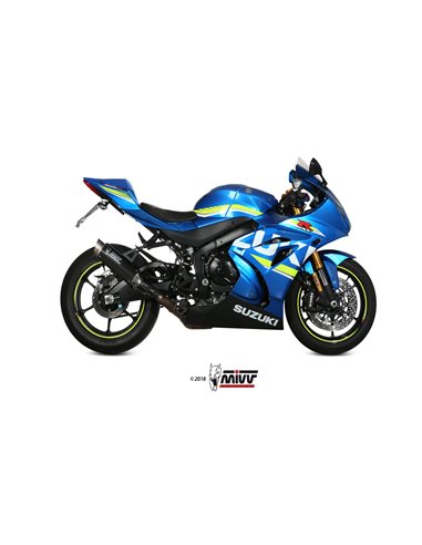 Mivv Slip-On GP Pro carbono Suzuki GSX-R 1000 2017-20