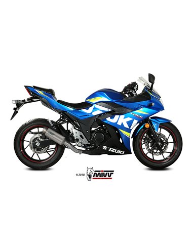 Mivv Slip-On GP Pro titan Suzuki GSX 250 R 2017-20