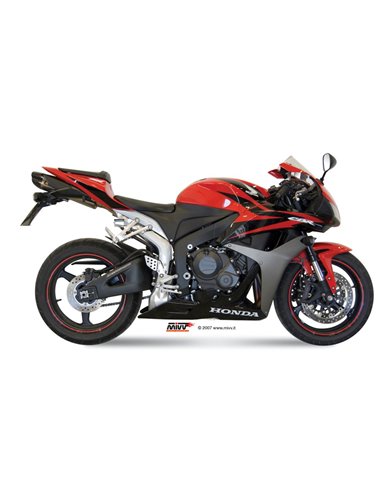 Mivv Slip-On Suono St. Steel con tapa carbono Honda CBR 600 RR 2007-12 / CBR 600 RR 2013-16