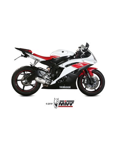 Mivv Slip-On Mk3 St. Steel Yamaha YZF 600 R6 2006-16