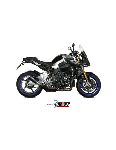 Mivv Slip-On Mk3 black Yamaha MT-10 / FZ-10 2016-22