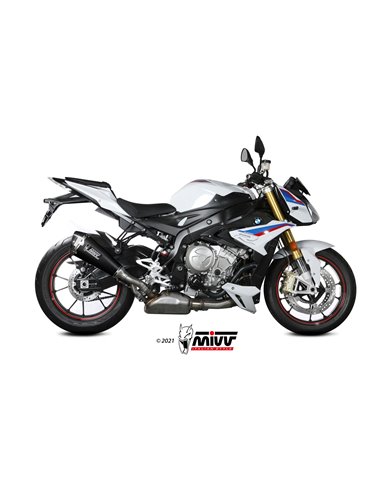 Mivv Slip-On Delta Race carbono BMW S 1000 R 2017-20