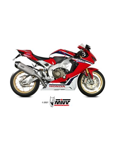 Mivv Slip-On Speed edge titan Honda CBR 1000 RR 2017-19