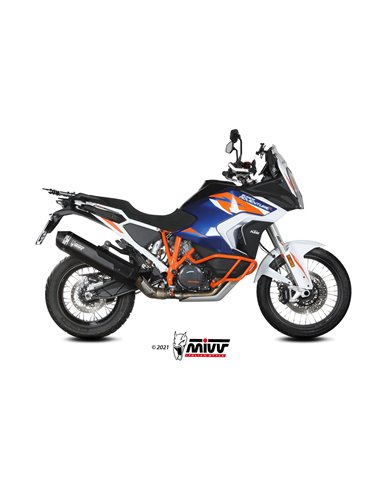 Mivv Slip-On Speed edge black KTM 1290 Super Adventure / R / S / T 2021-24