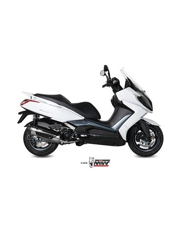 Mivv Full system 1x1 Urban St. Steel Kymco Downtown 350 2015-16