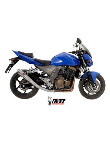 Mivv Slip-On X-Cone St. Steel Kawasaki Z750 2004-06