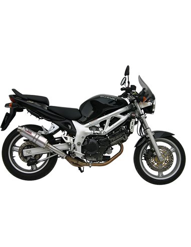 Mivv Slip-On GP titan Suzuki SV 650 1999-02