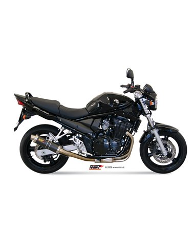 Mivv Slip-On GP carbon Suzuki GSF 650 Bandit 2005-06