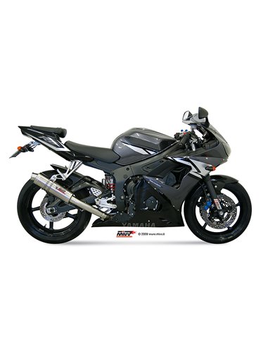 Mivv Slip-On GP titan Yamaha YZF 600 R6 2003-05