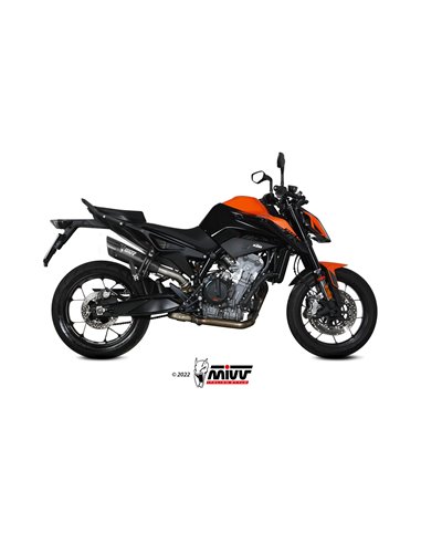 Mivv Slip-On X-M5 black KTM 790 Duke 2018-20 / 790 Duke 2023-24 / 890 Duke 2020-23