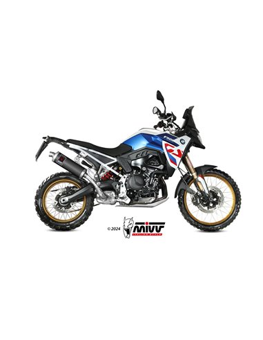 Mivv Slip-On Dakar Black BMW F 900 GS 2024