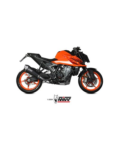 Mivv Slip-On Delta Race Black KTM 990 DUKE 2024