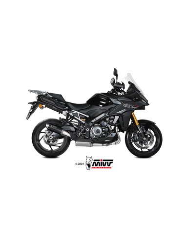 Mivv Slip-On GPpro Black SUZUKI GSX-S 1000 GX 2024