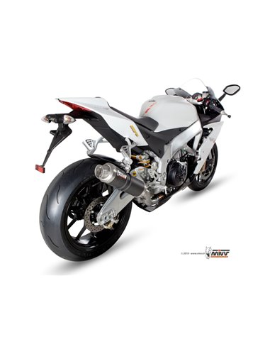 Mivv Slip-On GP carbon Aprilia RSV4 2009-16 / Tuono V4 2010-16